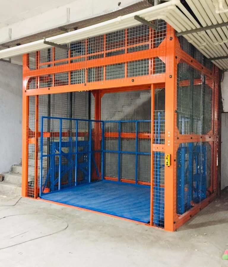 yük asansörü, yük platformu
